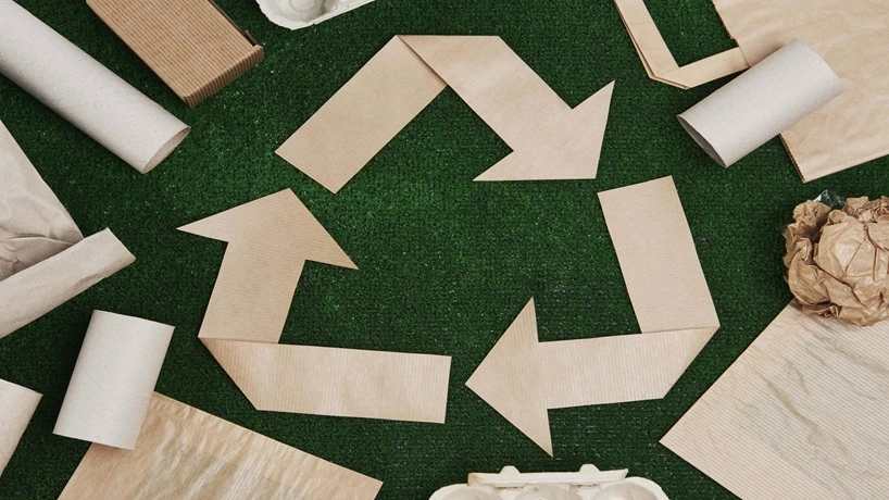 کاغذ بازیافتی