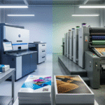 تفاوت چاپ دیجیتال و افست