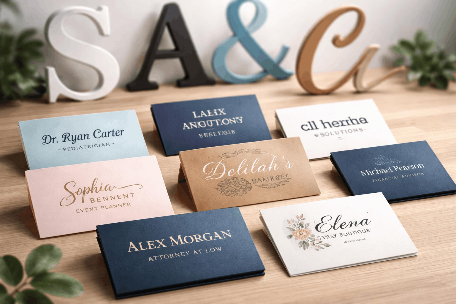 تاثیر روانشناسی فونت در کارت ویزیت: چرا نباید از هر فونتی استفاده کرد؟